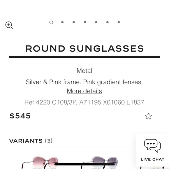 Chanel round sunglasses - Picture 5 of 5